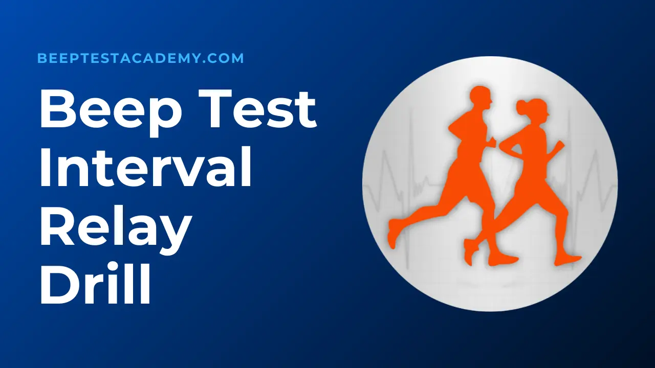 Beep Test Interval Relay Drill